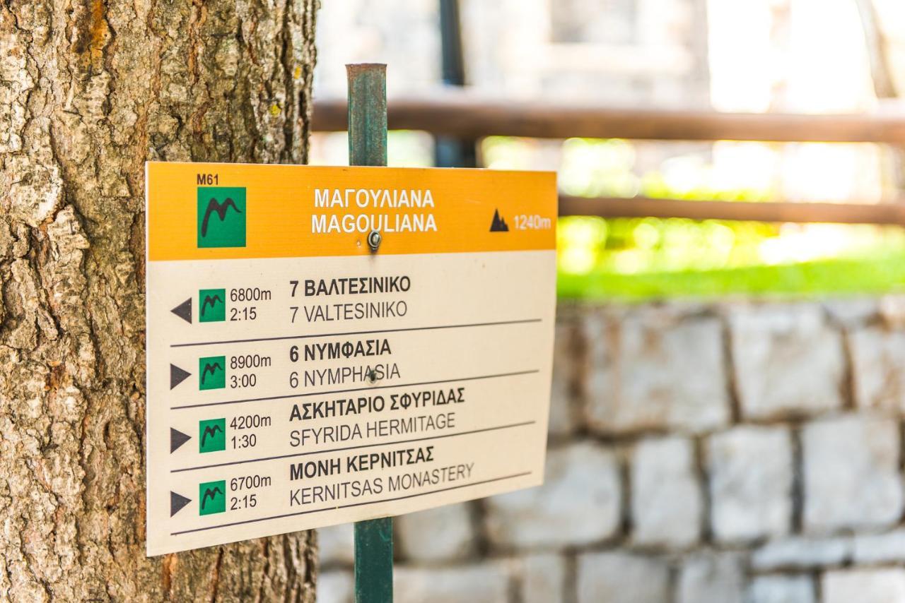 «Σκλάβας Χνάρι» Παραδοσιακός Ξενώνας Apartment Magouliana Exterior photo